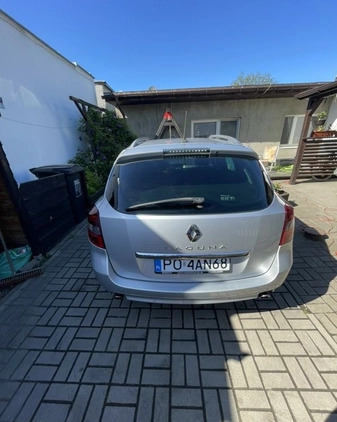 Renault Laguna cena 14000 przebieg: 218000, rok produkcji 2009 z Poznań małe 46